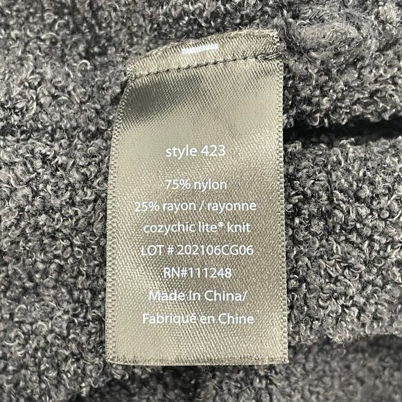 Barefoot Dreams Women's Circle Knit Cardigan Sweater, Open Front, Sz. S Cozy - Picture 4 of 8